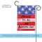 Proud To Be An American Decorative Patriotic Double Sided Flag